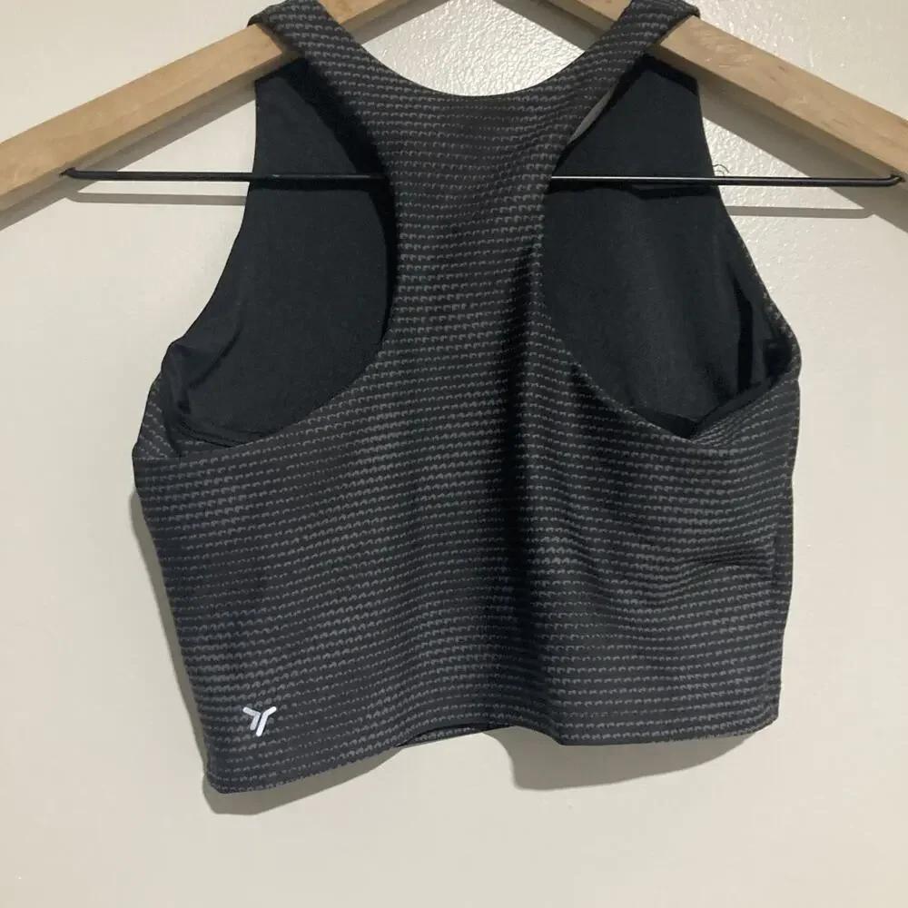 Old Navy Active Girls Sports Bra Black Size M (8) Training Athleisure